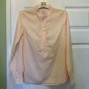 J Crew popover blouse